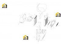 Испаритель в разборе 803588828