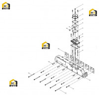 Патрубок впускной в сборе