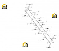 Пластина режущая ковша 252109139