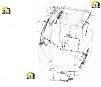 Система электрическая кабины 251808934