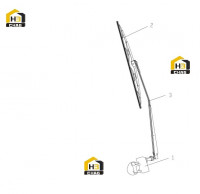 Стеклоочиститель в сборе 802138058