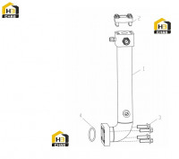 Труба гидробака 251808357