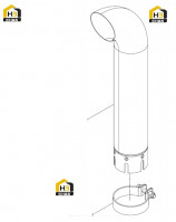 Труба выхлопная