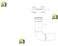Труба всасывающая маслобака 253007816