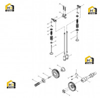 Узел привода клапанов