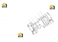 Вал карданный задний 251808388