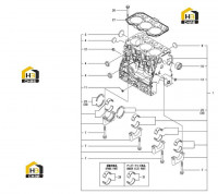 Блок цилиндров 60279828