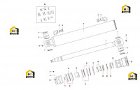 Цилиндр ковша ZX16.3.6 13011011