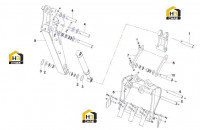 Комплектующие ковша 13016750