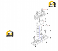 Клапан управляющий ходовой (часть 1) 60129665