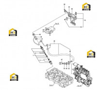 Клапан впрыска топлива 60279850