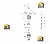 Джойстик левый контрольный 60242506
