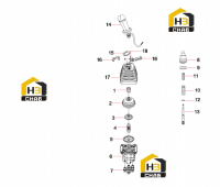 Джостик правый контрольный 60242507