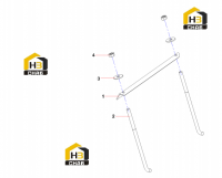Фиксация батареи 12995055