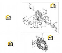 Насос топливный высокого давления 60279846