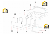 Обвес кабины 13549596