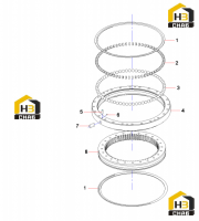 Подшипник поворотный 12894152