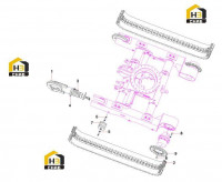 Система гусениц 13001988