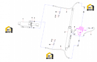 Соединение шлангов цилиндров 13000741