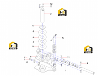 Замок блокировки 13016750