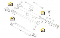 Цилиндр стрелы 13010966
