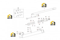 Цилиндр телескопический 13010968