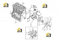 Комплектующие системы охлаждения 60279843