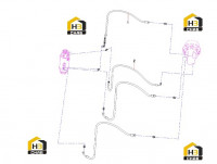 Соединение шлангов гидромотора и гидрораспределителя (часть 2) 13784011