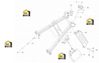 Кронштейн рычага подвески SYM5264JW1 13285467
