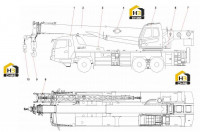 Кузов автокрана 13883306 STC200