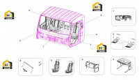 Отделка внутренняя кабины 12222261