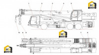 Кузов автокрана STC250S5 11213579