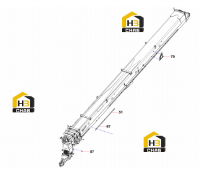 Механизм телескопической стрелы STC250S5.1A 12457644
