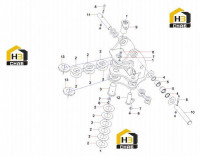 Крепление ковша 13087539