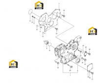 Крышка двигателя 60277133