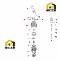 Джойстик управления левый 60242506
