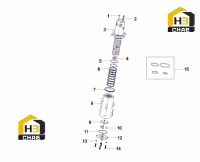 Составляющие гидроклапана 60167638