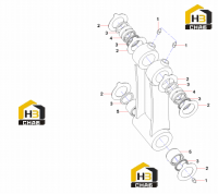Тяга ковша 13087539