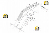 Узел стрелы 13087539