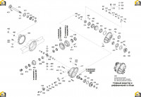 5. Главный редуктор в сборе (дифференциал)