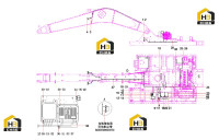 Комплектующие электрической системы экскаватора 12763298