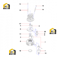 Комплектующие редуктора (часть 2) 60042755