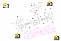 Коллектор выпускной 60077945