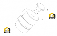 Корпус воздушного фильтра 60185529