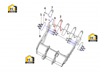 Ковш (1.8) SY385C2M2KS.3.4A.1 13690653