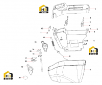 Подлокотник левый 60204189