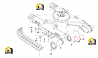 Система гусениц 13691842