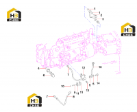 Трубки масляные 60077953