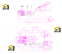 Трубопровод ковша 12522916
