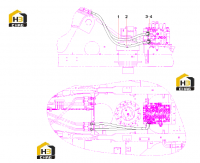 Трубопровод рукояти 12523042